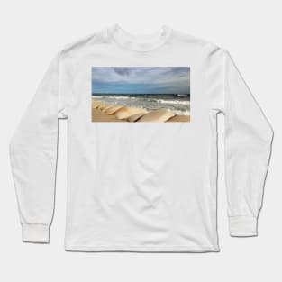 Sand Bags And Waves Long Sleeve T-Shirt